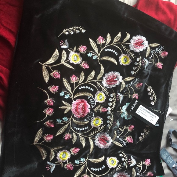 Skirts black velvet - Picture 1 of 2